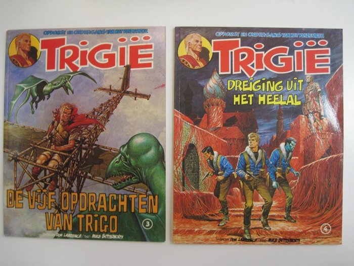 Trigië 1 - 35 - Opkomst en ondergang van het Keizerrijk Trigië - 35 Album - Første udgave/genoptryk - 1978/1985