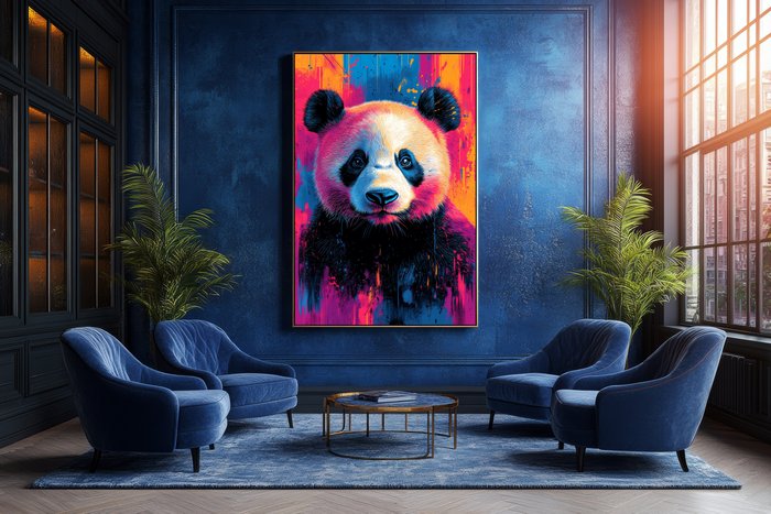 Iconica - Vibrant Panda Vibes · XXL