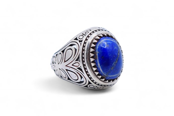 Lapis lazuli - Sølv - Ring