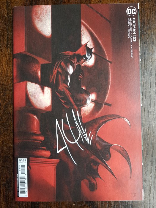 Batman #123 "Dell'Otto Variant" - Signed By Story Creator Joshua Williamson !! With COA !! - 1 Signed comic - 2022