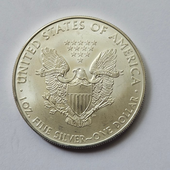 Förenta staterna. 1 Dollar 2010 American eagle, 1 Oz (.999)  (Ingen mindstepris)