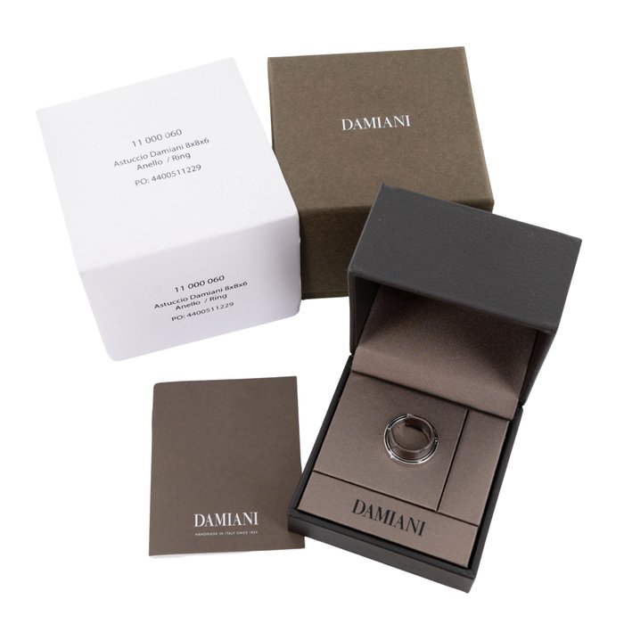 Damiani - Ring - 18 kraat Hvidguld