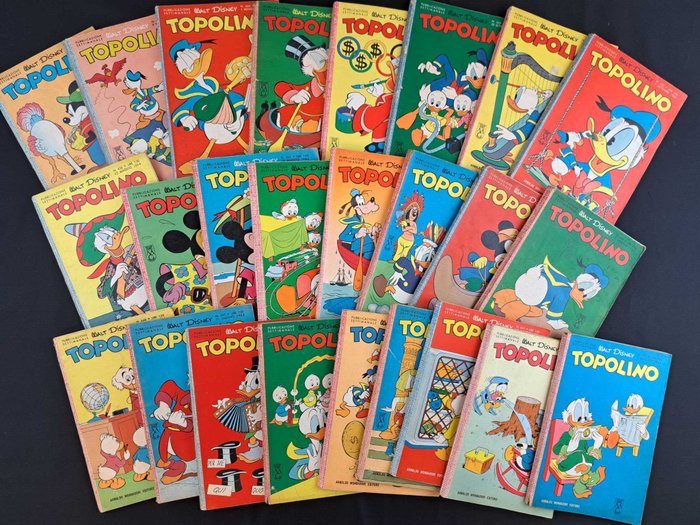 Topolino Libretto - 1964 - 25 Comic - Første udgave