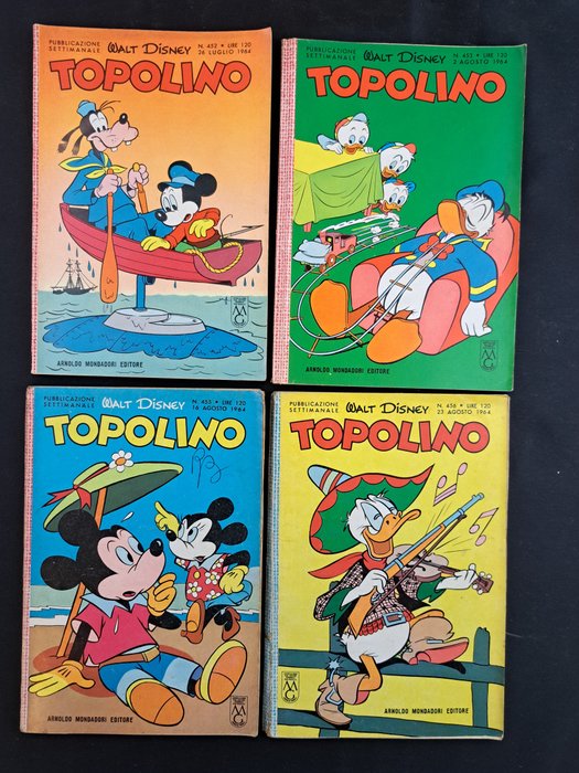 Topolino Libretto - 1964 - 25 Comic - Første udgave