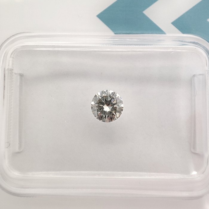 Ingen mindstepris - 1 pcs Diamant  (Natur)  - 0.26 ct - Rund - SI2 - International Gemological Institute (IGI) - W - X