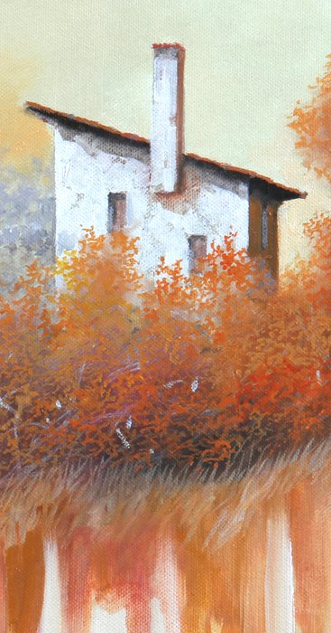 Guido Borelli - steccato tra le case