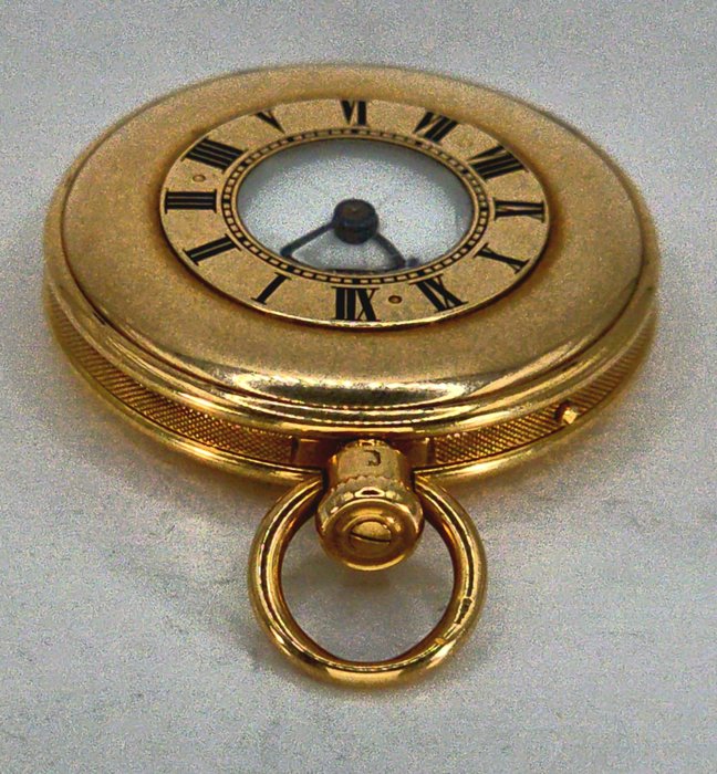 E. J. Dent  - London - Watchmaker to the Queen - 18K Halbsavonette - Originalbox - Storbritannien omkring 1845