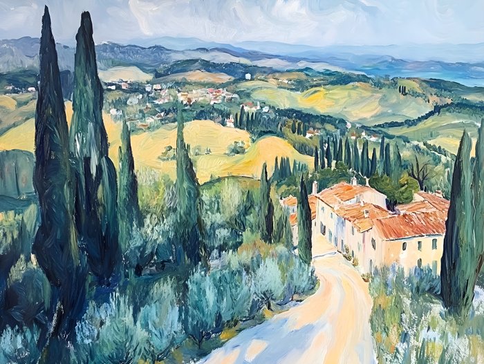 Marta Ellie (1985) - Tuscan Pathway XXL