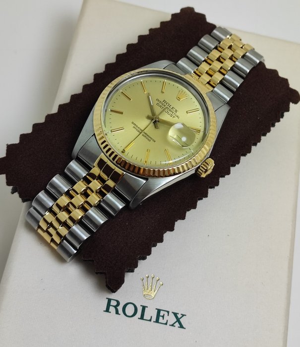 Rolex - Datejust 36 Gold/Steel - Ref. 16013 - Mænd - 1987