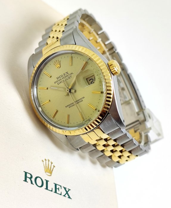 Rolex - Datejust 36 Gold/Steel - Ref. 16013 - Mænd - 1987