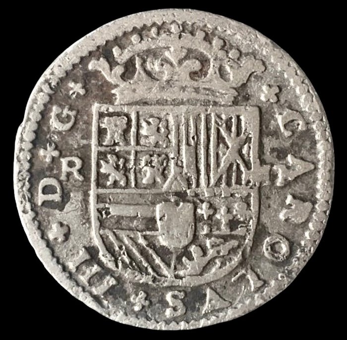 Spanien. Carlos III (pretender). 2 Reales - 1711 - Barcelona - (R656)  (Ingen mindstepris)