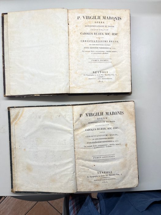 Publio Virgilio Marone - Opera di P. Virgilio Marone - 1822