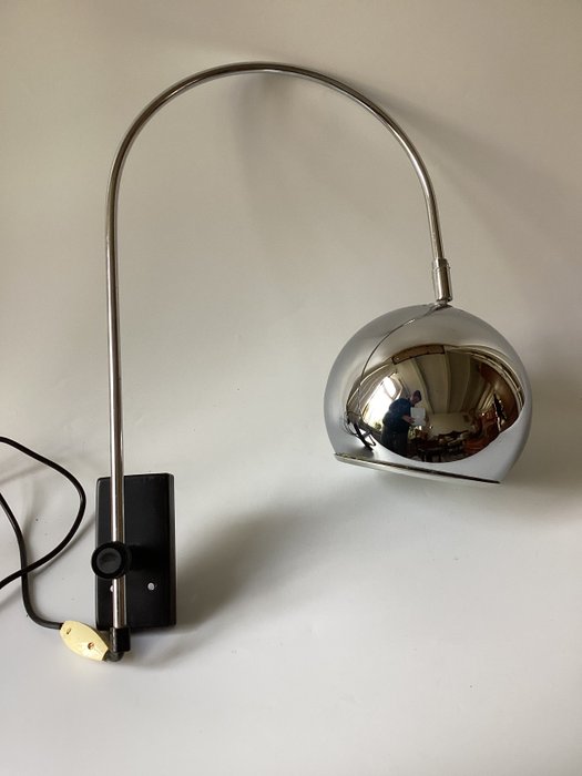 Væglampe - Metal - Vintage Eyeball Arc Lampe