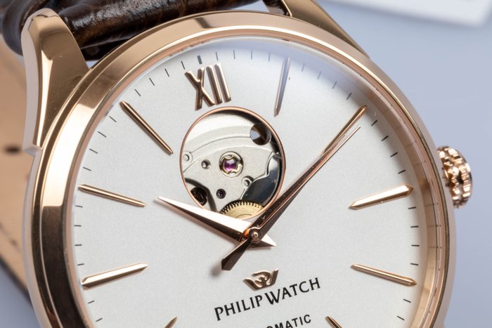 Philip Watch - Roma - Automatic - Limited Edition 858 pcs - Swiss Made - 41 mm - R8221217012 - Mænd - 2020+