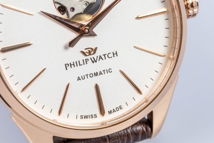 Philip Watch - Roma - Automatic - Limited Edition 858 pcs - Swiss Made - 41 mm - R8221217012 - Mænd - 2020+