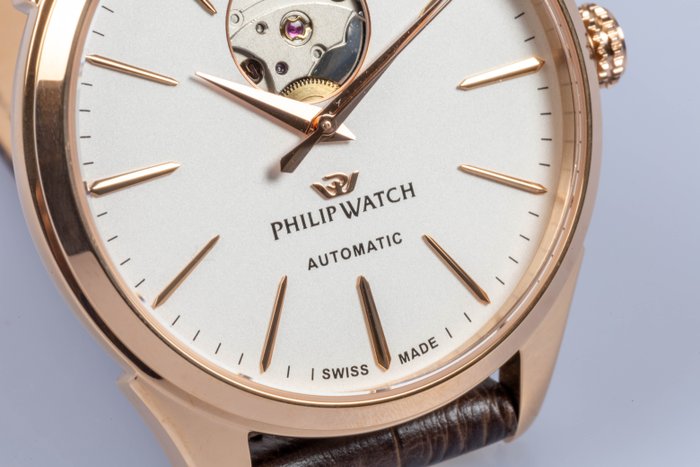 Philip Watch - Roma - Automatic - Limited Edition 858 pcs - Swiss Made - 41 mm - R8221217012 - Mænd - 2020+