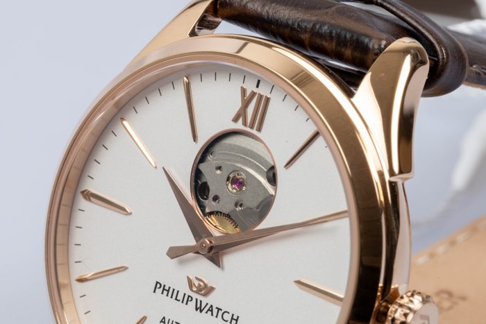 Philip Watch - Roma - Automatic - Limited Edition 858 pcs - Swiss Made - 41 mm - R8221217012 - Mænd - 2020+