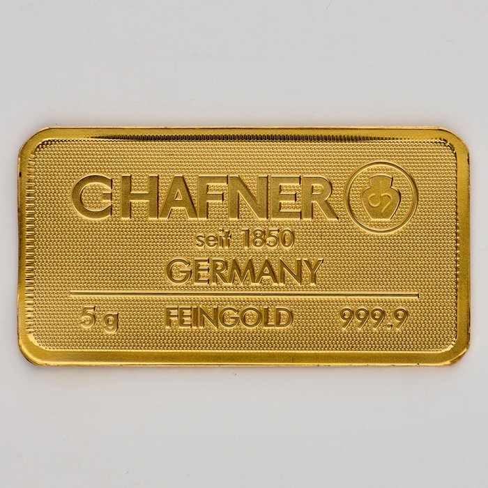 5 gram - Guld 999 - CHafner