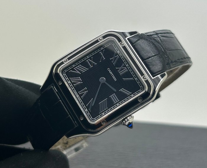 Cartier - Santos Dumont Black Lacquer - WSSA0046 - Mænd - 2020+