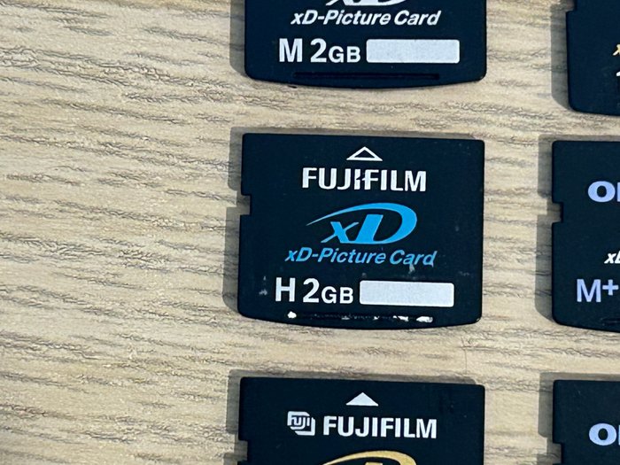 Fuji, Olympus xD-picture card (6x including 3x 2gb) Hukommelseskort