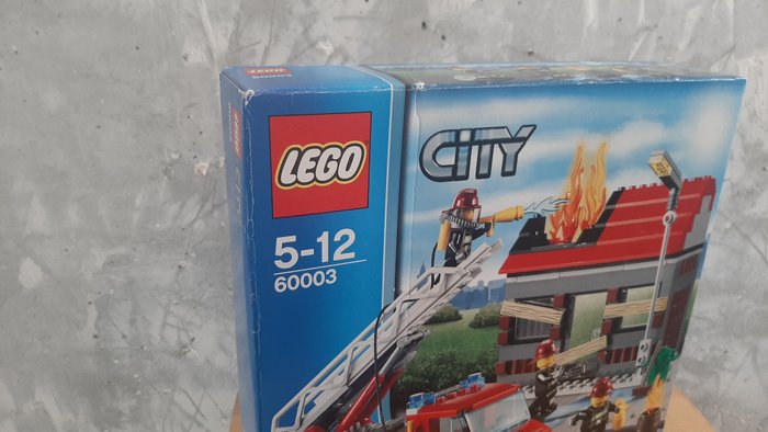 Lego - City - 60003 - Brandalarm - 2010-2020 - Danmark