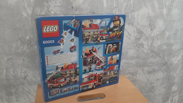 Lego - City - 60003 - Brandalarm - 2010-2020 - Danmark