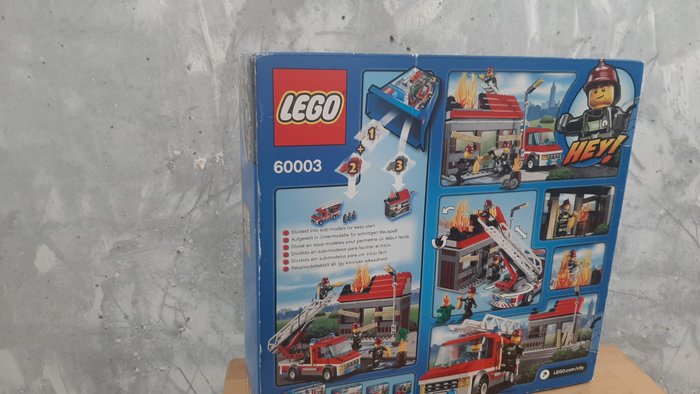 Lego - City - 60003 - Brandalarm - 2010-2020 - Danmark