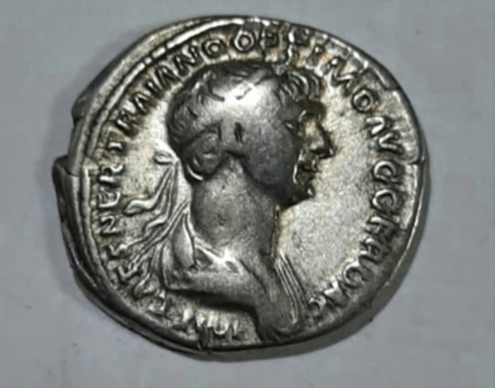 Romarriket. Trajan (AD 98-117). Denarius Rome  (Ingen mindstepris)