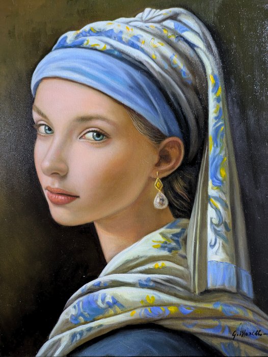 Giovanni Morello (1956) - La ragazza col turbante