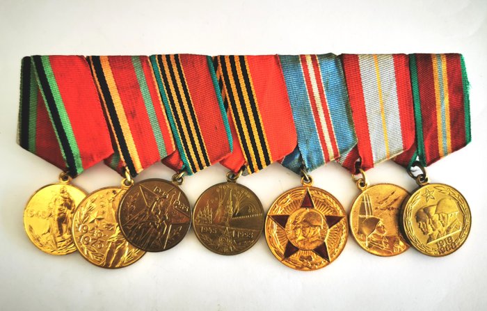 Rusland - Militærmedalje - sovjetiske medaljer