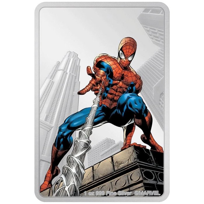 Niue 2 Dollars 2023 Spiderman™ Marvel™ 1 Oz (999)