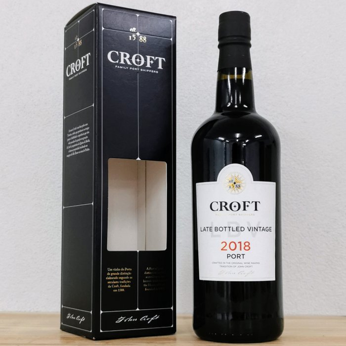 2018 Croft - Late Bottled Vintage Port -  Porto  - 6 Flasker (0,75 L)