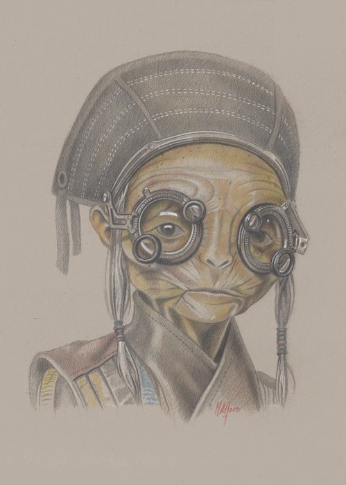 Miguel Ángel Alfaro Rey - MAZ KANATA - STAR WARS