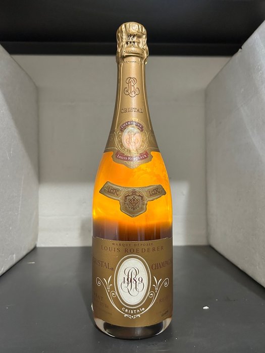 1989 Louis Roederer, Cristal - Champagne Brut - 1 Flaske (0,75L)