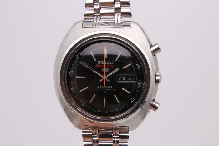 Seiko - Seiko 5 - Ingen mindstepris - 7017-6010 | Speedtimer Chronograph - Mænd - 1970-1979