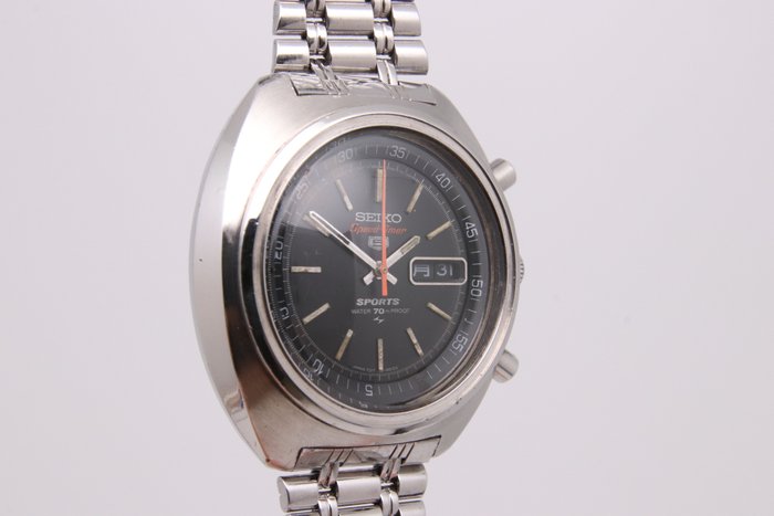 Seiko - Seiko 5 - Ingen mindstepris - 7017-6010 | Speedtimer Chronograph - Mænd - 1970-1979