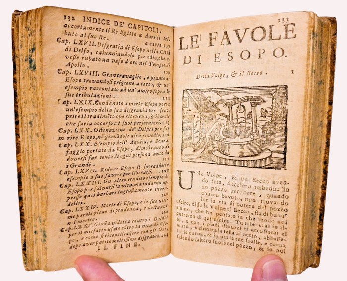 Landi - Vita e Favole di Esopo Frigio - 1650