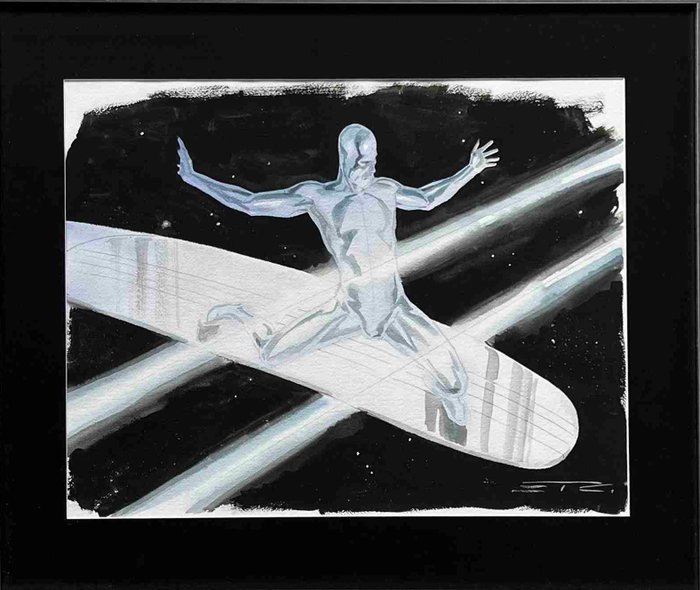 Esad T. Ribic - Silver Surfer: Cosmic Voyage - Original Painting - Hand Signed