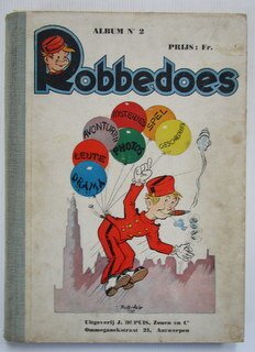 Robbedoes (magazine) - Robbedoes album 2 - 1 Album - Første udgave - 1939