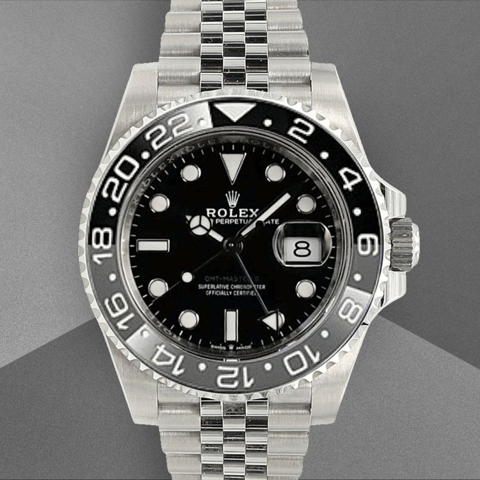 Rolex - GMT Master II - "Bruce Wayne" - 126710GRNR - Mænd - 2011-nu