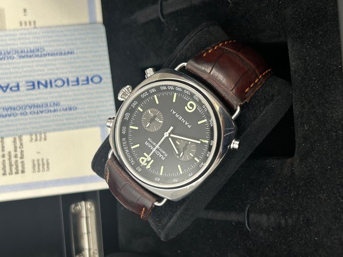 Panerai - Radiomir Rattrappante Chronograph - PAM00214 - Mænd - 2000-2010