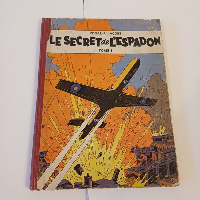 Blake  Mortimer T1 + T2 - Le Secret de l'Espadon 1  2 - 2x C - 2 Album - Genoptryk - 1954/1955