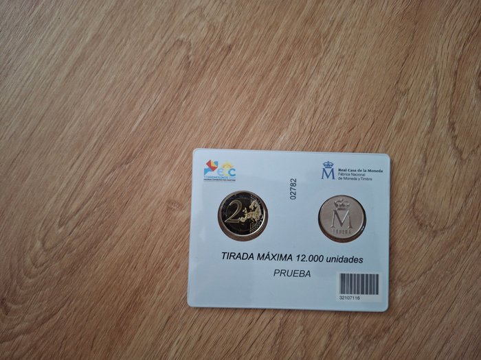 Spanien 2 Euro 2014 "Park Güell" (Coincard Torremolinos)  (Ingen mindstepris)