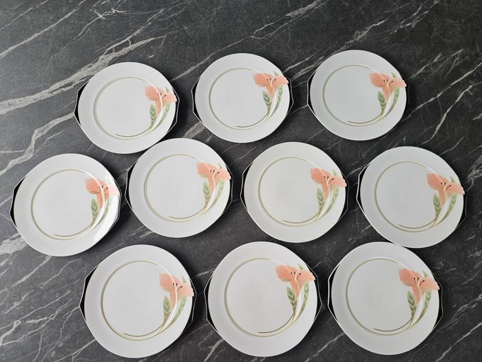 Villeroy  Boch - Tjener (10) - iris - Porcelæn - Ny madtallerken