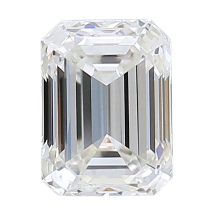 1 pcs Diamant  (Natur)  - 0.50 ct - H - VVS2 - Gemological Institute of America (GIA)