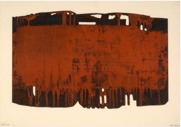 Pierre Soulages (1919-2022) - Eau-Forte XXV