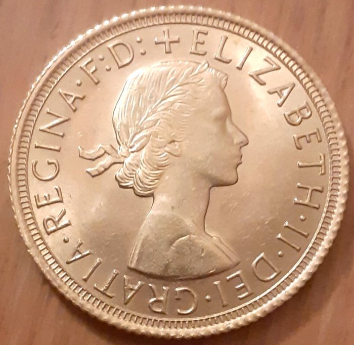 Storbritannien Elizabeth II Sovereign 1966