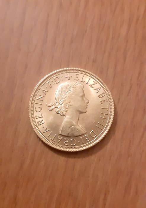 Storbritannien Elizabeth II Sovereign 1966