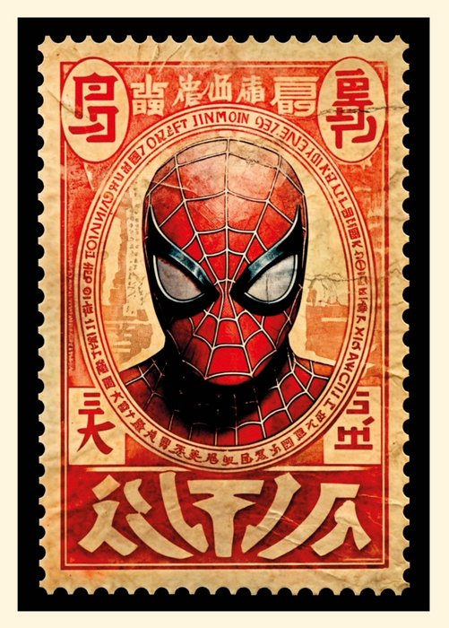 Kobalt - Spider-Man (galaxy stamp series)