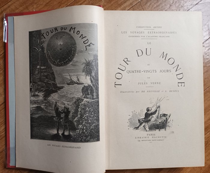 Jules Verne - Le tour du monde en 80 jours - Le Docteur Ox - 1905